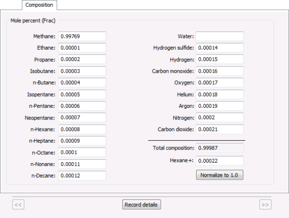 Composition Property Page